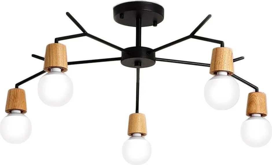 Lampada Da Soffitto Scandinavo Metallico APP694-5C
