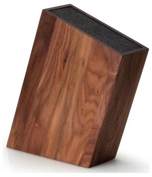 Continenta C4250 - Portacoltelli con inserto flessibile 19x28,5 cm noce