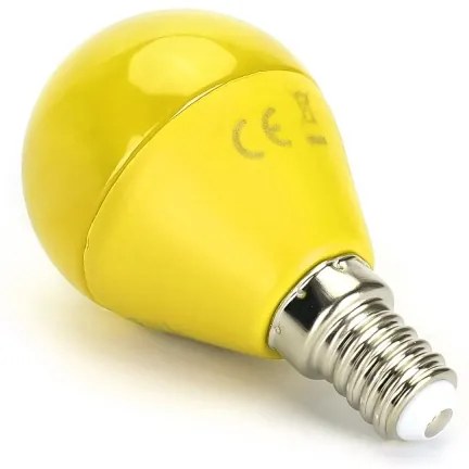 Lampadina LED G45 E14/4W/230V giallo - Aigostar