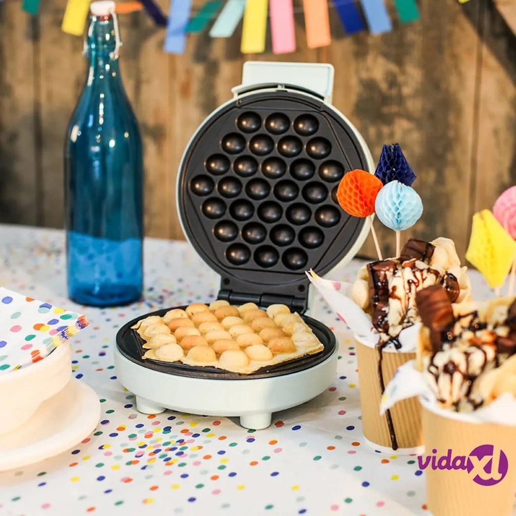 Livoo Piastra per Bubble Waffle 1000 W Blu