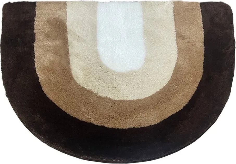 Tappetino per il bagno marrone 75x115 cm Endings – Foutastic