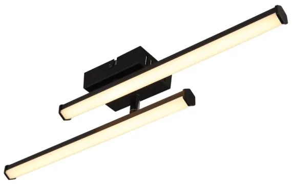 Globo 67342-12 - Plafoniera LED KIRINA LED/12W/230V 3000K nero