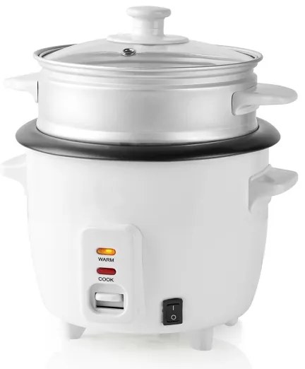 Nedis KARC06WT - Cuociriso 300W/230V 0,6l bianco
