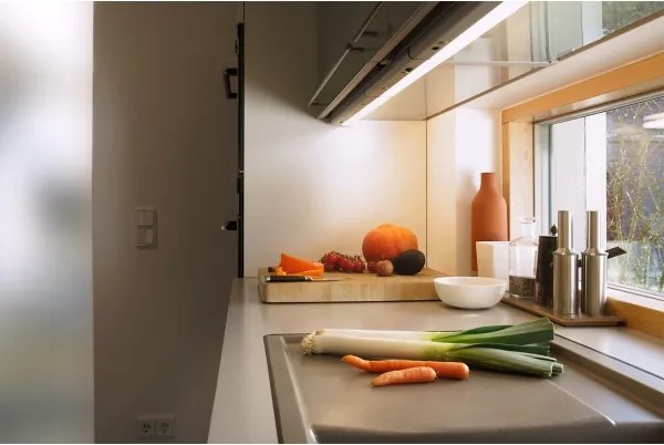 Osram - Lampada sottopensile LED LINEAR LED/6W/230V 3000K 37 cm argento