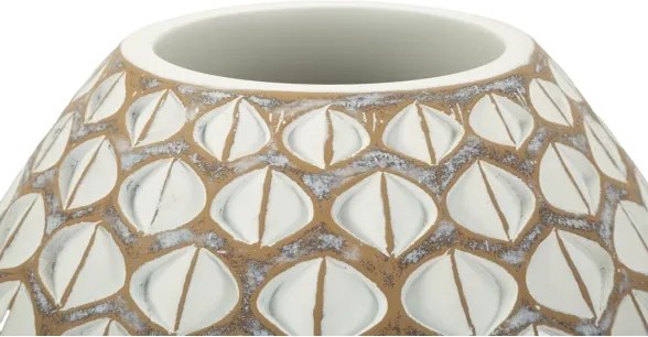 Vaso Resina Tibet Cm Ø 27X27