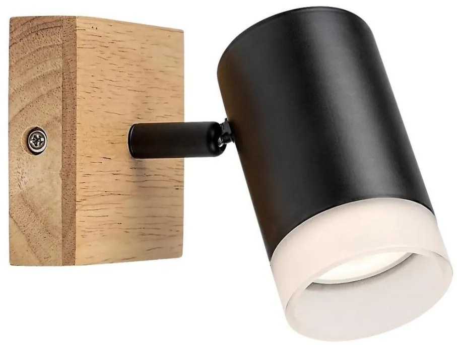 Rabalux 73121 - Lampada da parete TORAS 1xGU10/5W/230V rovere