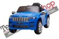 Auto Macchina Elettrica per Bambini JEEP GRAND CHperOKEE 12V colore Blu