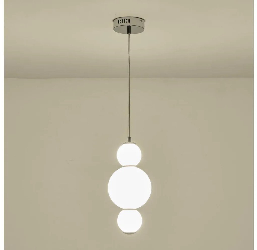 Lampadario LED a sospensione con filo LED/12,6W/230V 3000K