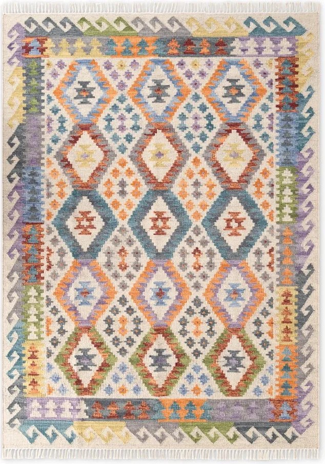 Tappeto in lana reversibile/tessuto a mano 160x230 cm Kamal Oasis – Nouristan