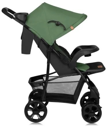 Lionelo - Passeggino EMMA PLUS verde/nero
