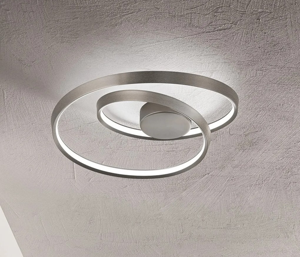 RITMO: Plafoniera moderna perenz in metallo verniciato disponibili in vari colori
