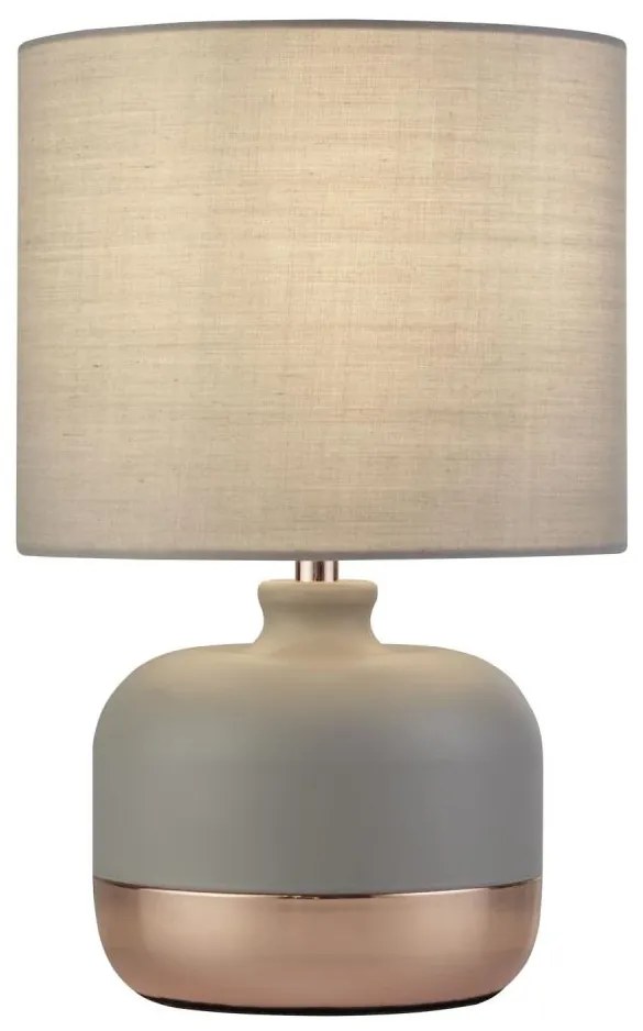 Searchlight EU700820 - Lampada da tavolo 1xE14/7W/230V grigio