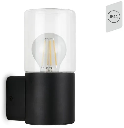 Briloner 320505TF - Applique da esterno 1xE27/12W/230V IP44 nero