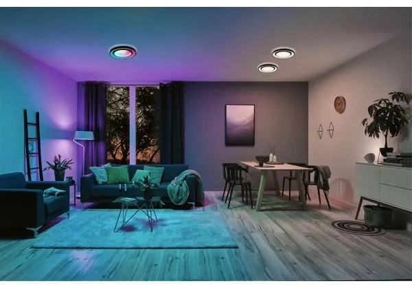 Paulmann 70544 - LED RGBW/22W Plafoniera dimmerabile RAINBOW 230V + TC