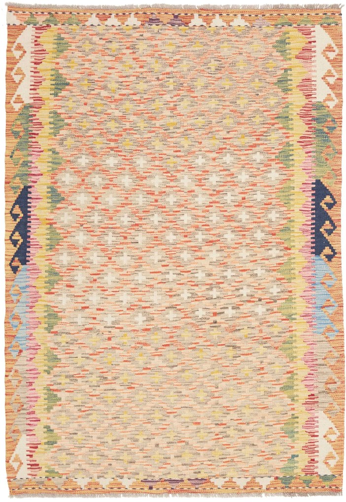 Kilim Tappeto 130x180 (Pakistan) Tessuto A Mano