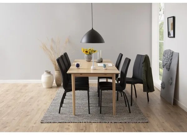 Sedia da pranzo AMAL 1 pz nero