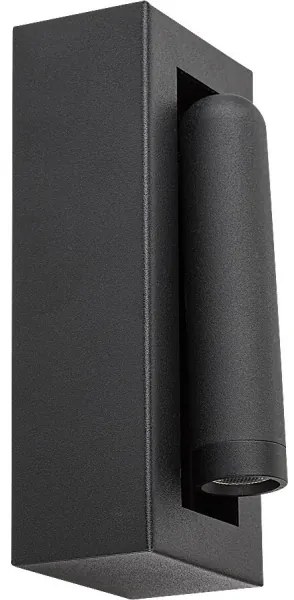 Rabalux 71285 - Luce Spot da parete a LED GELLO LED/4W/230V nero