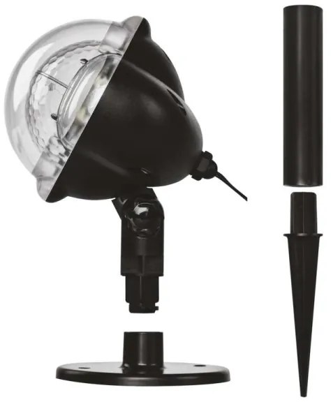 Proiettore LED natalizio da esterno LED/4W/230V IP44 bianco caldo/freddo