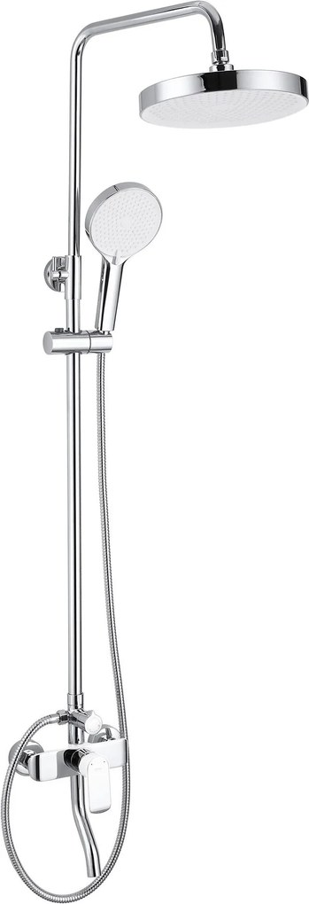 Set doccia REA BLOOM WHITE CHROME