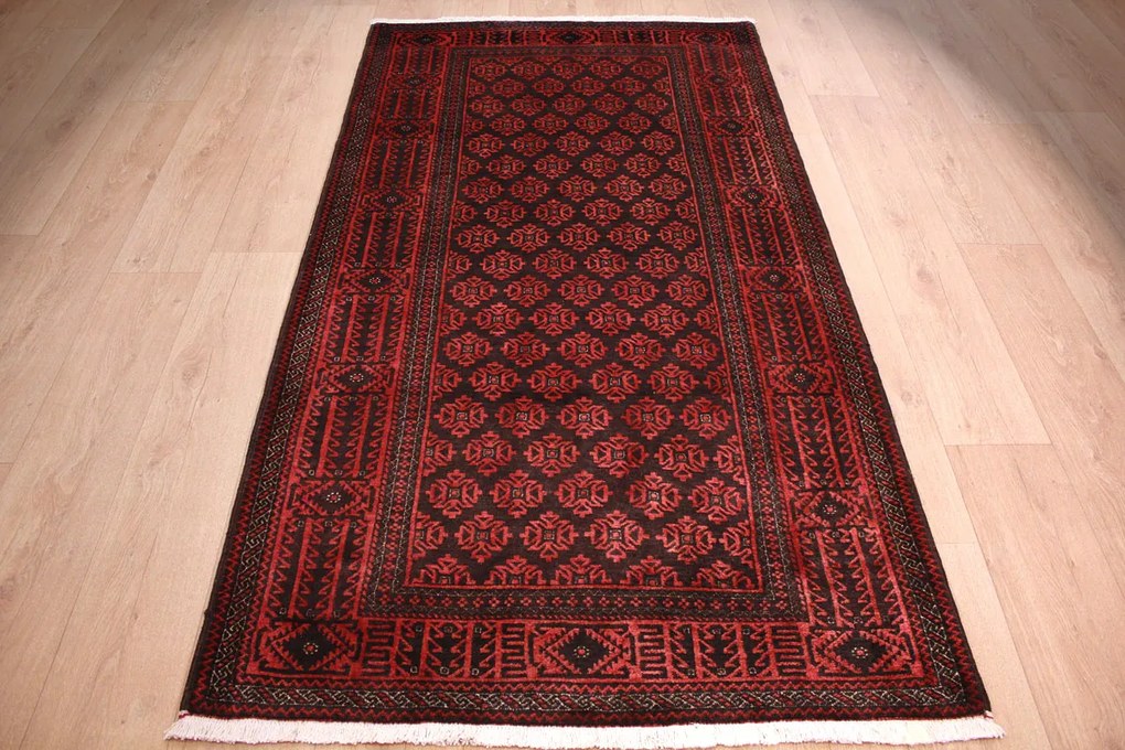 Beluch Tappeto persiano 100x200 (Iran) Annodato A Mano