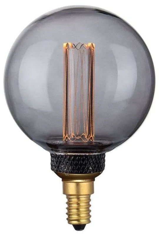 Colors - Lampadina LED Mini Globe Smoke Dimmerabile E14