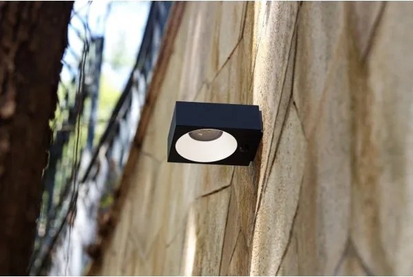 Viking - Lampada da parete solare LED dimmerabile con sensore LED/2W/3,7V IP65 4000K