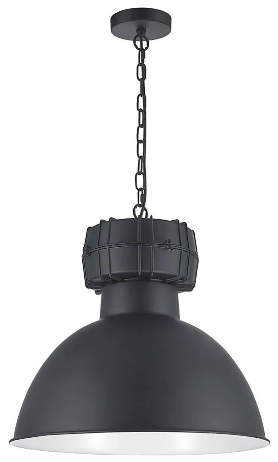 Lampadario con catena BJORN 1xE27/60W/230V nero