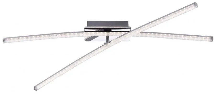Leuchten Direkt 11292-17 - Lampadario LED da superficie SIMON 2xLED/8W/230V cromo luminoso