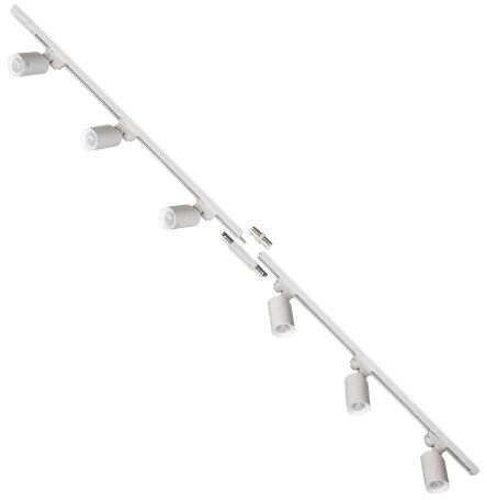 Zuma Line 3047 - Faretto per sistema a binario TORE 6xGU10/35W/230V bianco