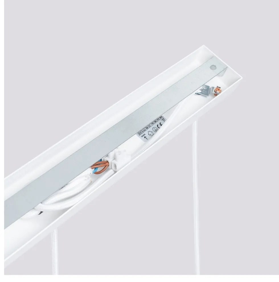 Lampadario bianco Gleam – Sollux