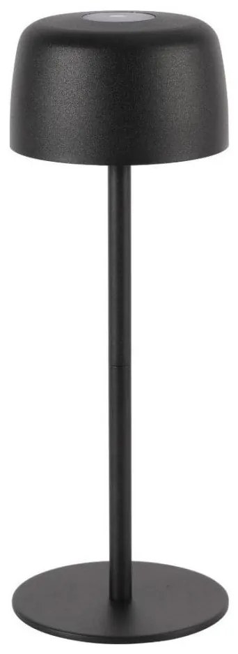 Zuma Line ETLED-658-BK - Lampada LED dimmerabile ricaricabile POCO LED/2W/1200 mAh IP44 nero