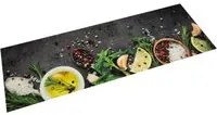 Tappeto da Cucina Lavabile Spezie 60x180 cm Velluto 4005609