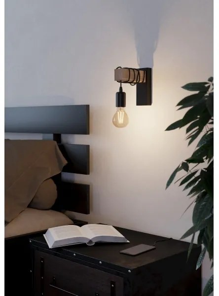 Eglo 32917 - Applique TOWNSHEND 1xE27/10W/230V