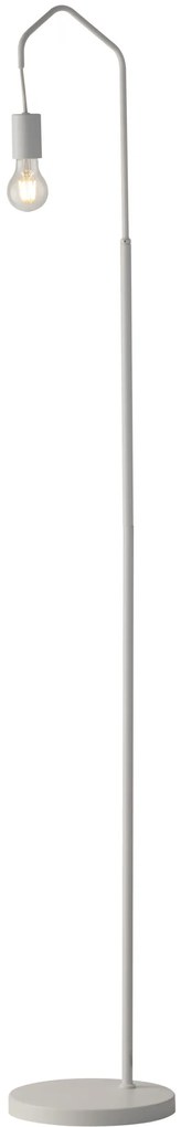 Lampadario Piantana Habitat Eclettico Colore Bianco 40W Dim 27 x 165 cm