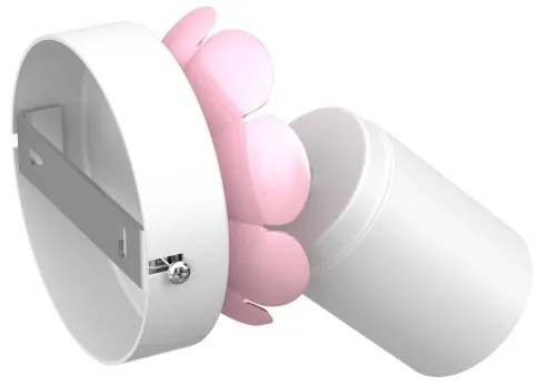 Faretto da parete FLOWER 1xGU10/8W/230V bianco
