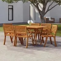 Tavolo da Giardino 150x90x75 cm Legno Massello di Acacia 363308