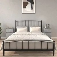 Comodini 2 pz Grigio Cemento 40x35x70 cm 819717