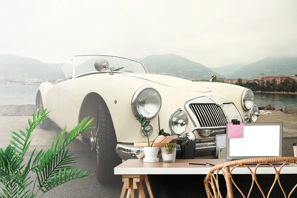 Carta da parati autoadesiva – Auto d'epoca di lusso
