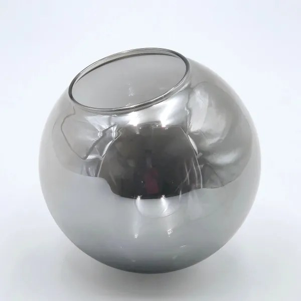 Brilagi - Lampadario a soffitto MALIVA 6xE14/15W/230V cromo satinato/fumé