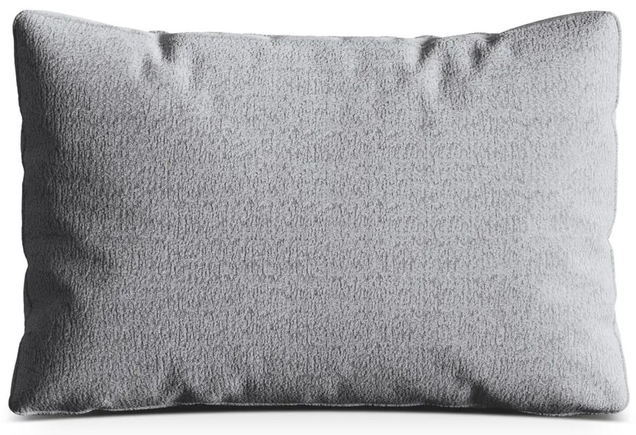 Cuscino per divano grigio chiaro con rivestimento in bouclé Kemi – Cosmopolitan Design