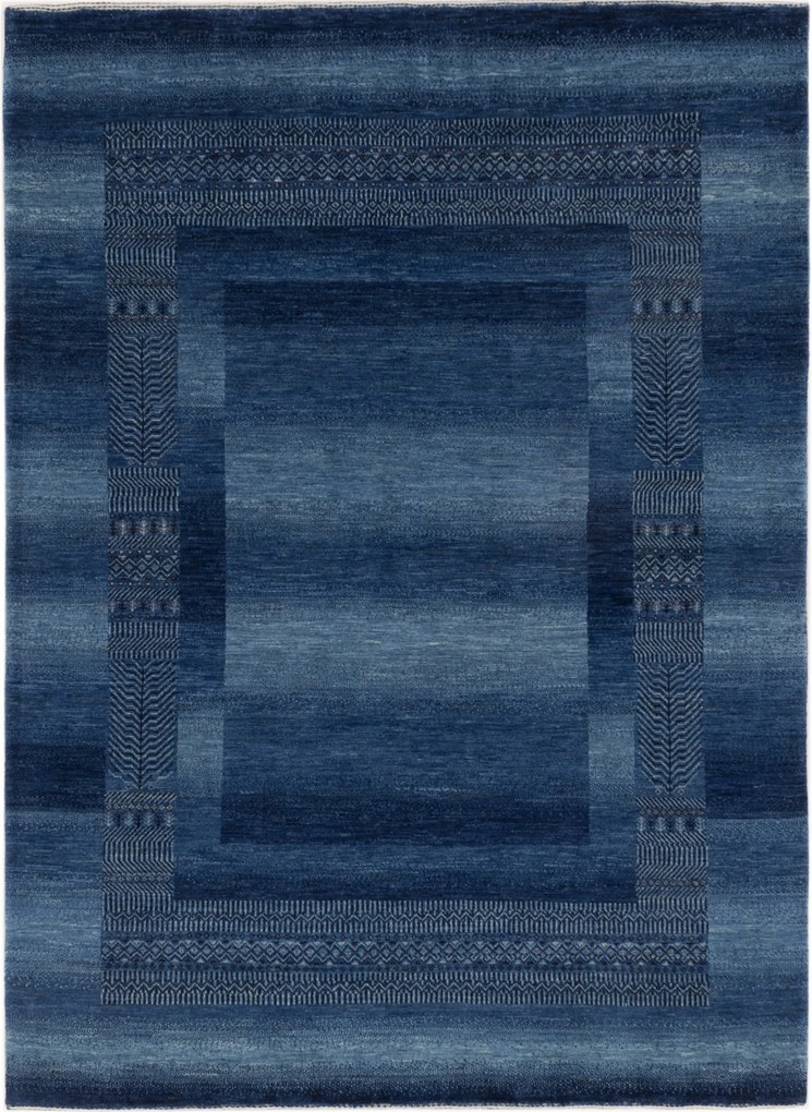 Loribaft Tappeto 230x170 Blu (Iran) Annodato A Mano