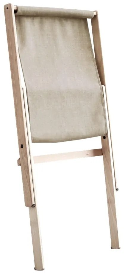 Sedia pieghevole Raw/Linen Beige Boogie - Karup Design