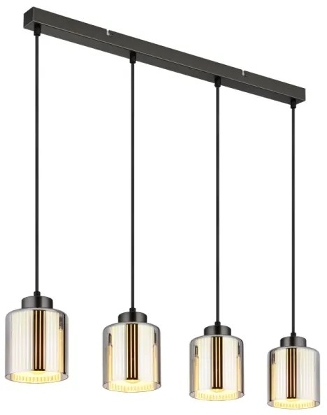 Globo 16056-4H - Lampadario a sospensione con filo FELICIA 4xE27/60W/230V