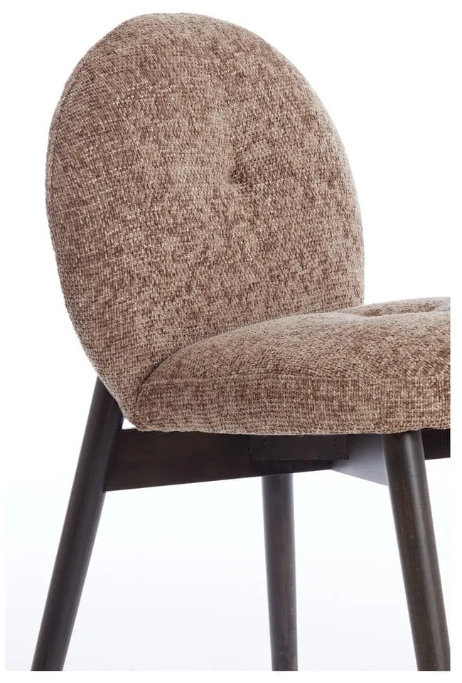 Set di sedie da pranzo marrone in imbottito 2 pz Sinosa – Light &amp; Living