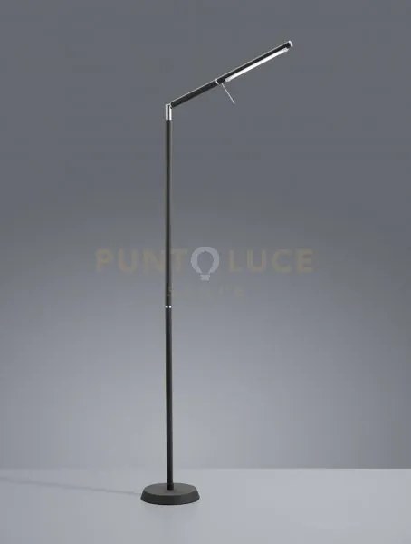 Filigran piantana led  6,5w 700lm, 3000k orientabile nero opaco con...