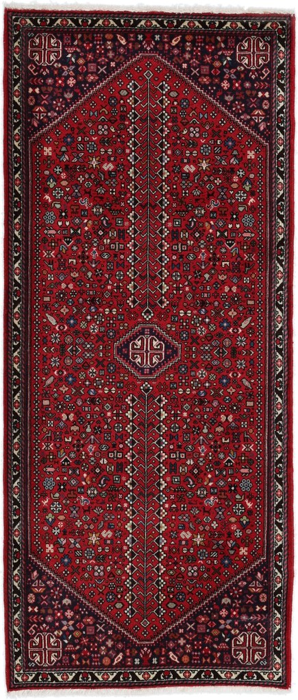 Abadeh Tappeto persiano 90x210 (Iran) Annodato A Mano