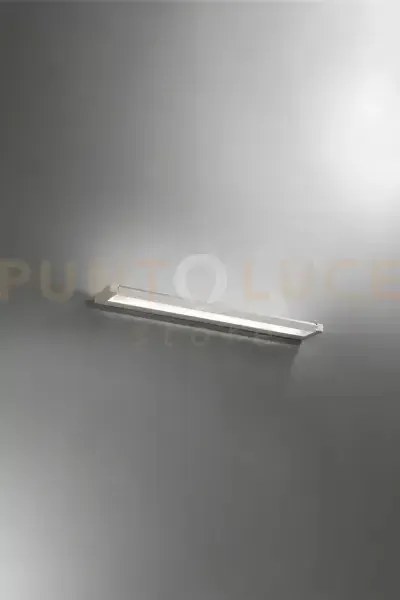 Slim applique in metallo alluminio 79,2cm orientabile led 24w cct 2...