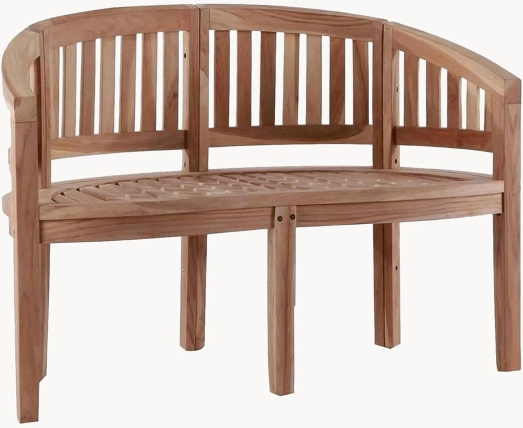Panca outdoor in legno di teak Banana