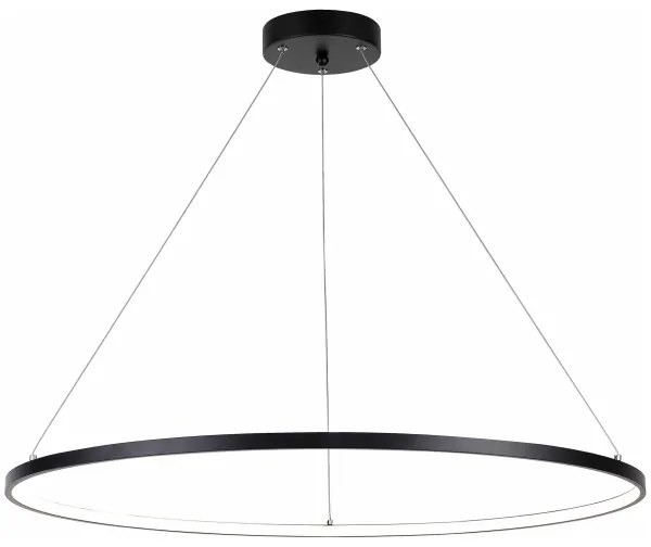 Zuma Line PEN89424-90BK - Lampadario a sospensione LED su cavo HORIK LED/40W/230V 3000/4000/6000K