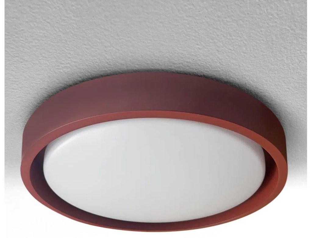 Brilagi - Plafoniera LED MATTEO LED/24W/230V Ø 31 cm rossa